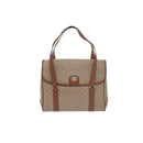 Celine Vintage Macadam Handbag Canvas and Leather Product Image