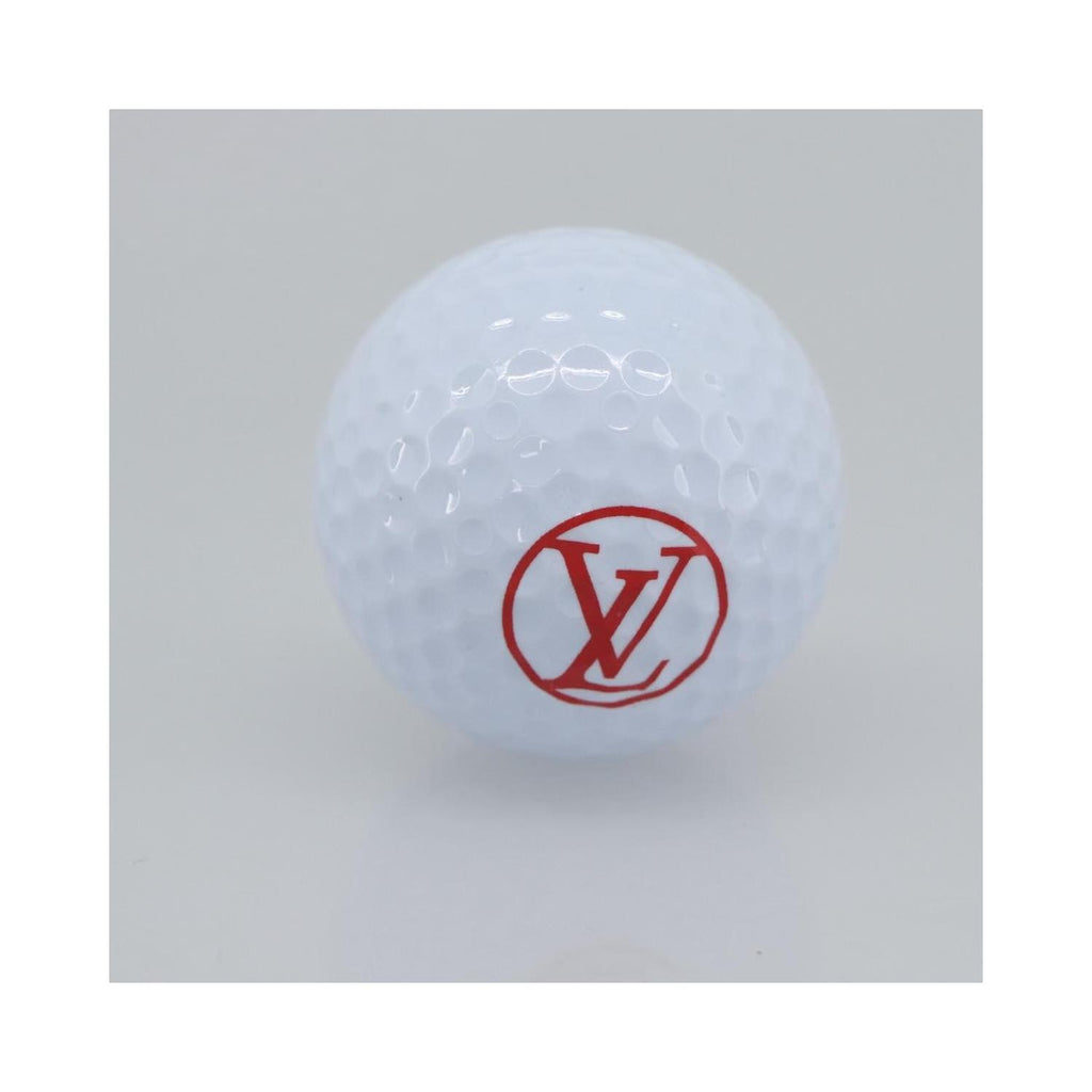 Pochette Louis Vuitton Golf Ball Case Toile - Noir