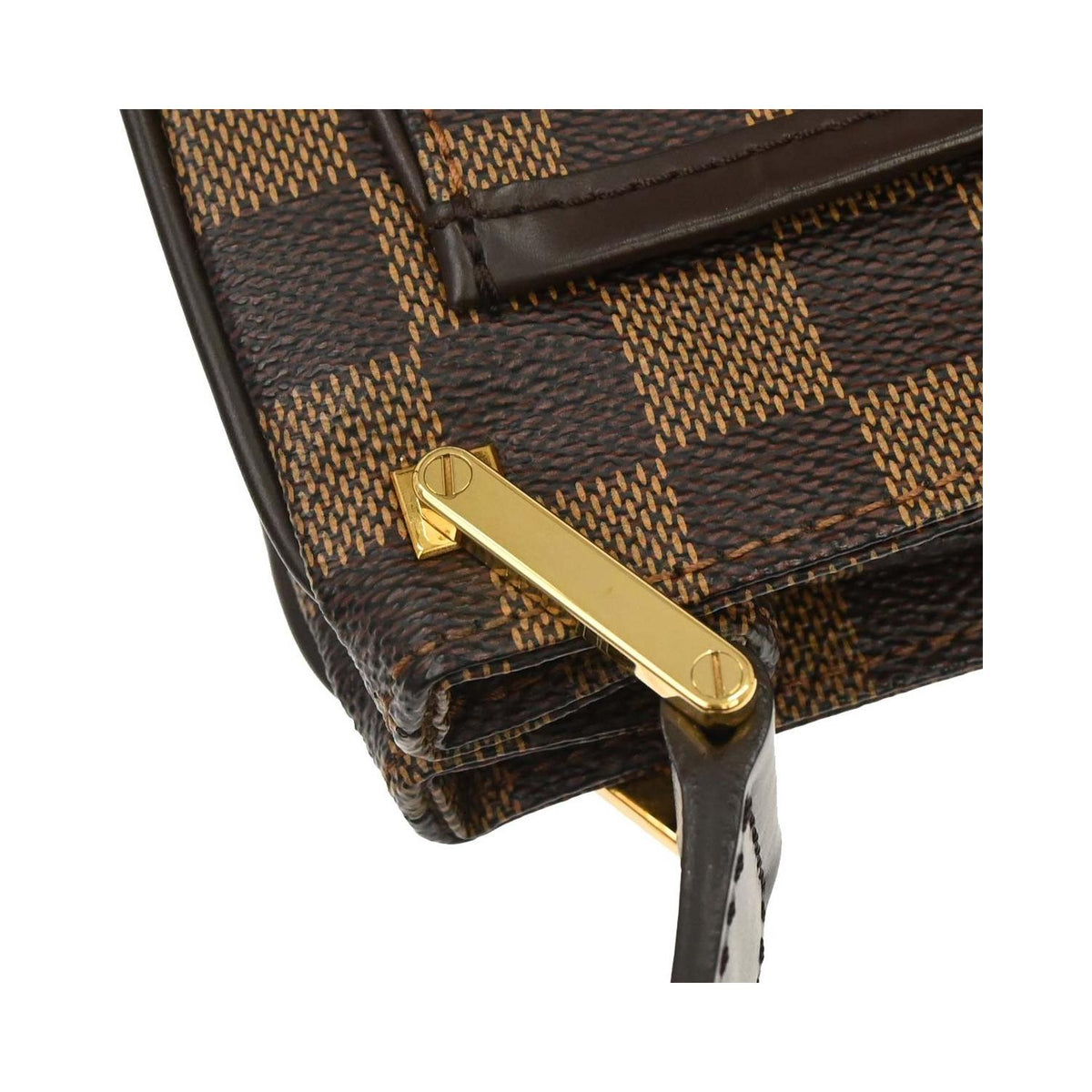 Sac À Main Louis Vuitton Aubagne Toile - Marron