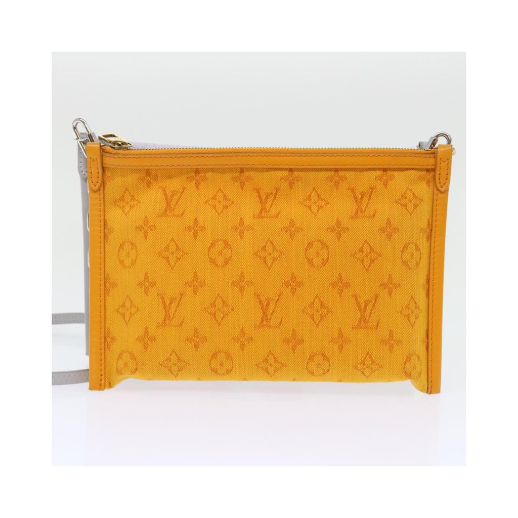 Pochette Louis Vuitton Double Flat Messenger Toile - Multicolore