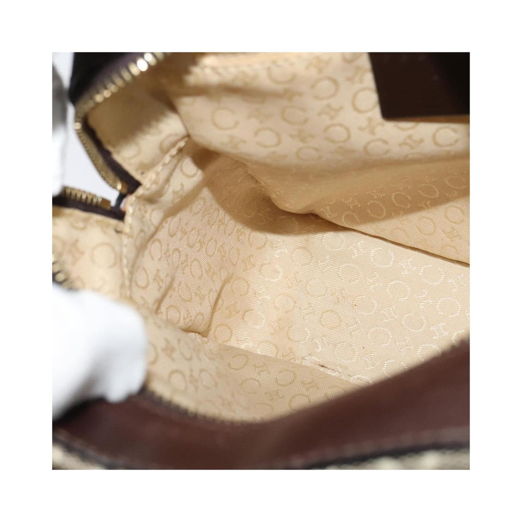 Sac À Main Celine C Macadam Toile - Gris