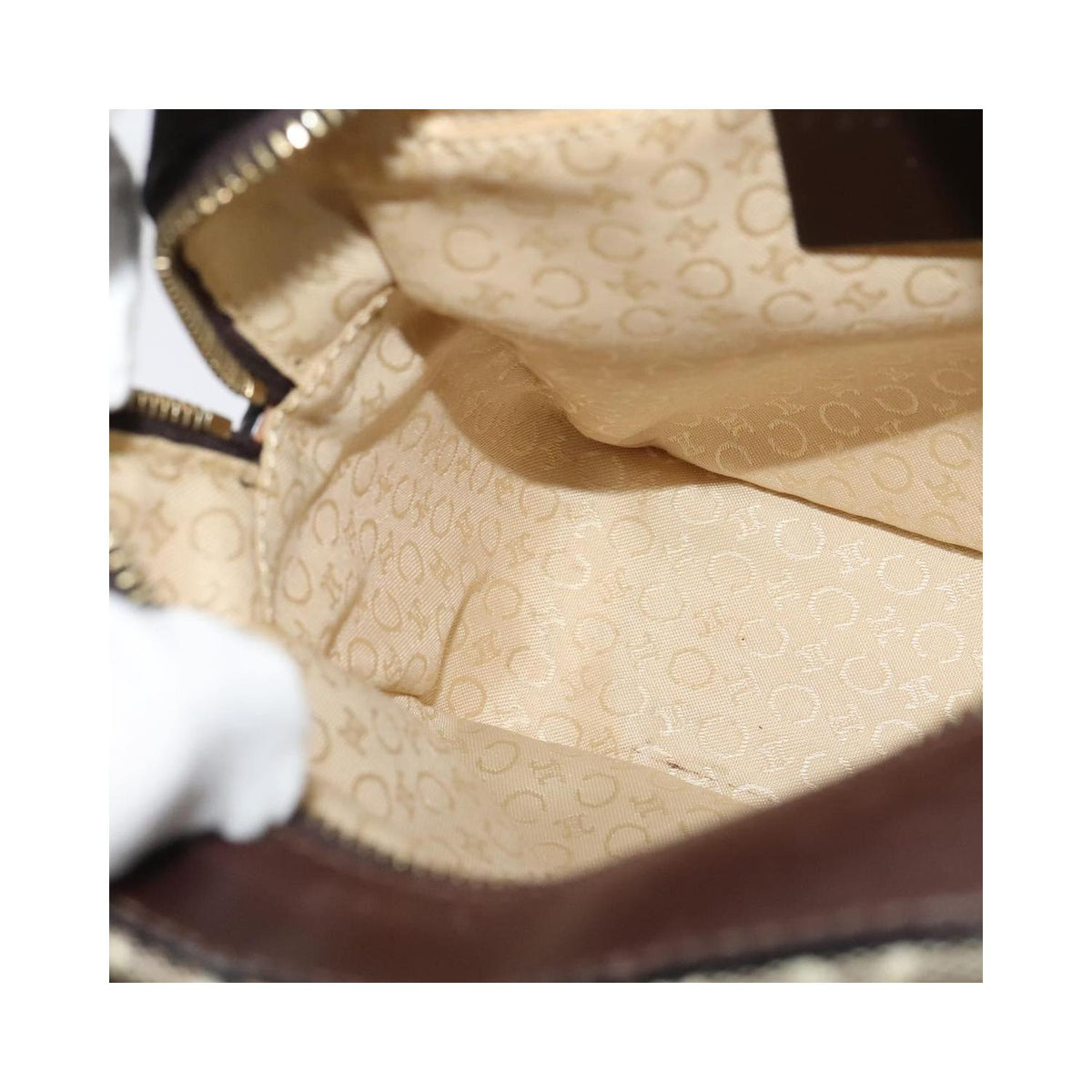 Sac À Main Celine C Macadam Toile - Gris