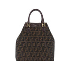 Sac À Main Fendi Vintage Zucca Toile - Marron