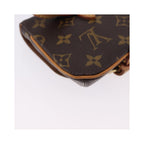 Sac À Main Louis Vuitton Marelle Waist Toile - Marron