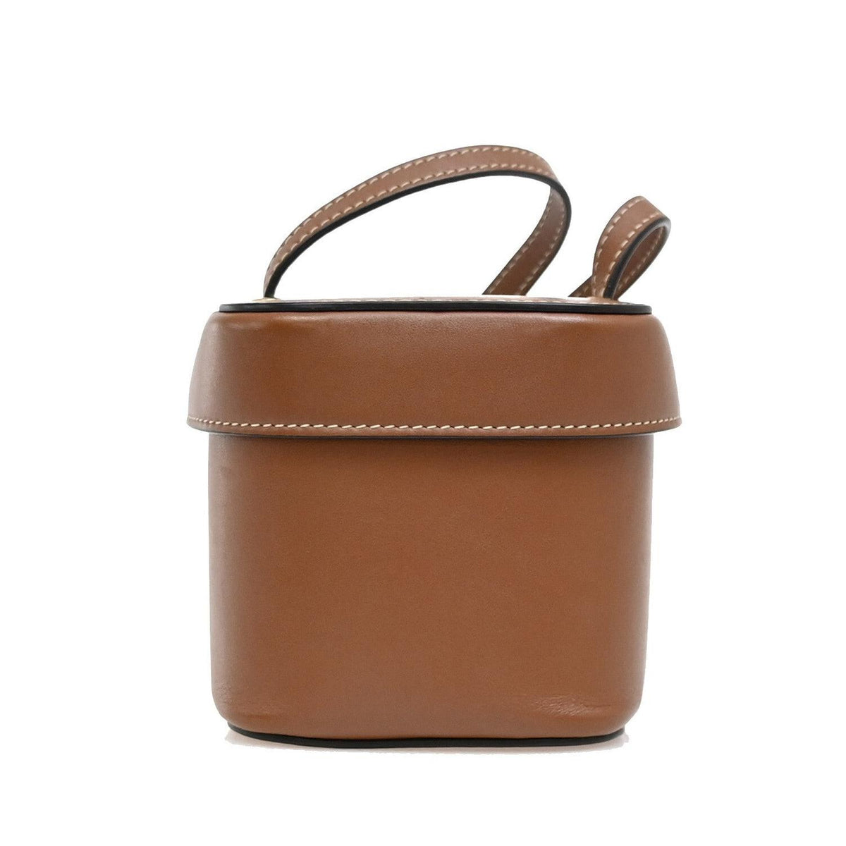 Sac À Main Celine Cuir Triomphe Box Small Cuir - Marron
