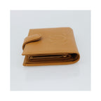 Portefeuille Chanel Timeless Cc French Compact Cuir - Marron