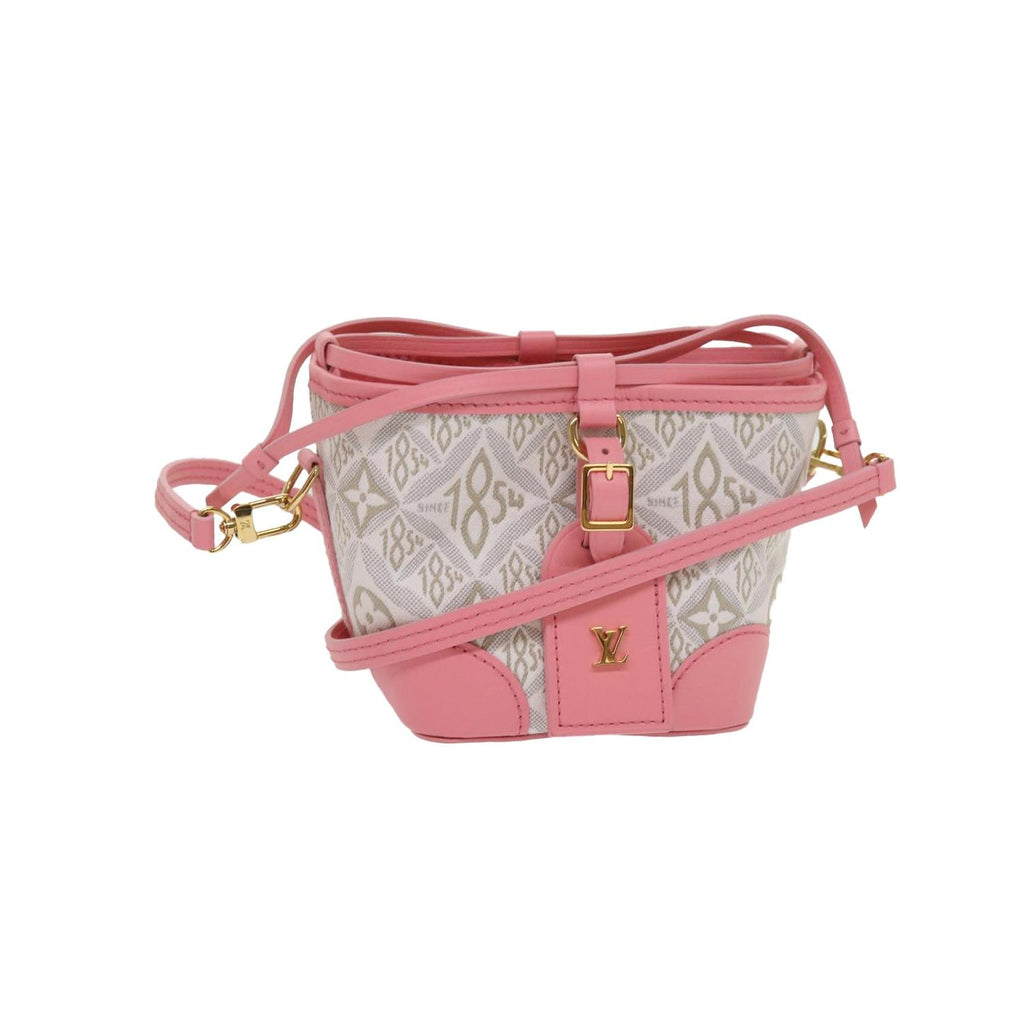 Louis Vuitton - Sac Porté Épaule Noe Purse Toile - Rose