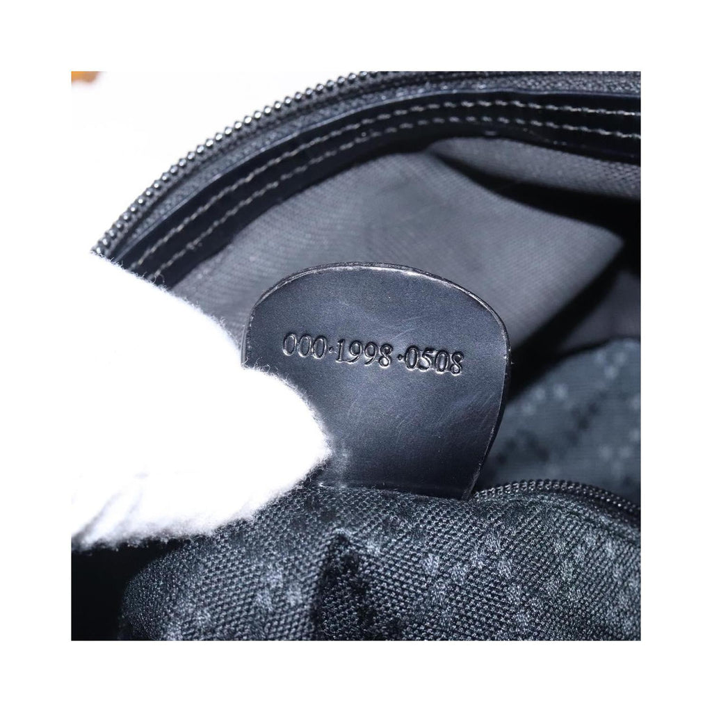 Gucci - Bolso shopper Vintage con asas de bambú de nailon - Negro
