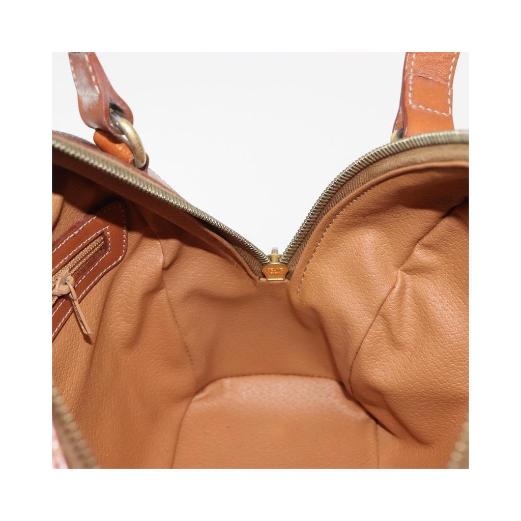 Sac À Main Celine Macadam Medium Toile - Marron