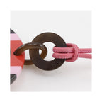 Collier Hermes Necklace Buffalo Horn And Horn - Rose