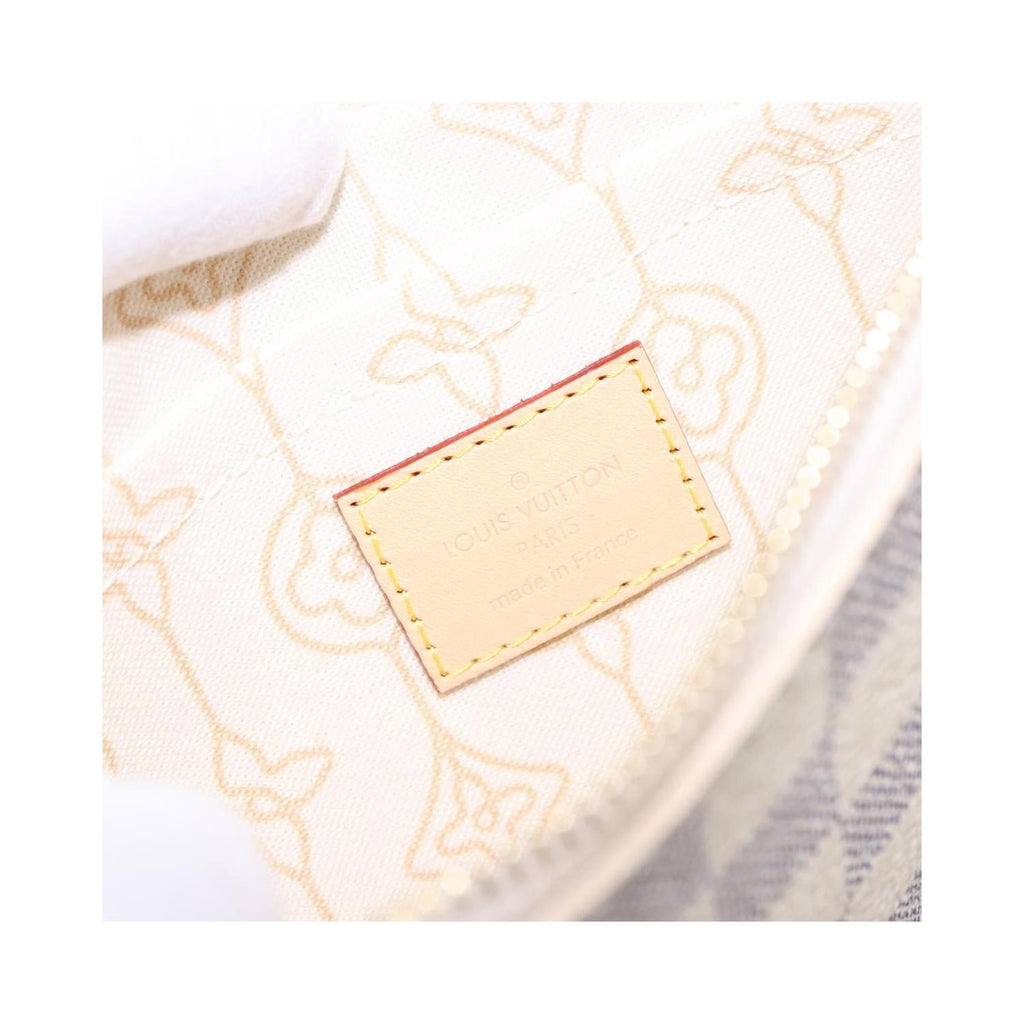 Louis Vuitton - Neverfull MM pouch in canvas - White