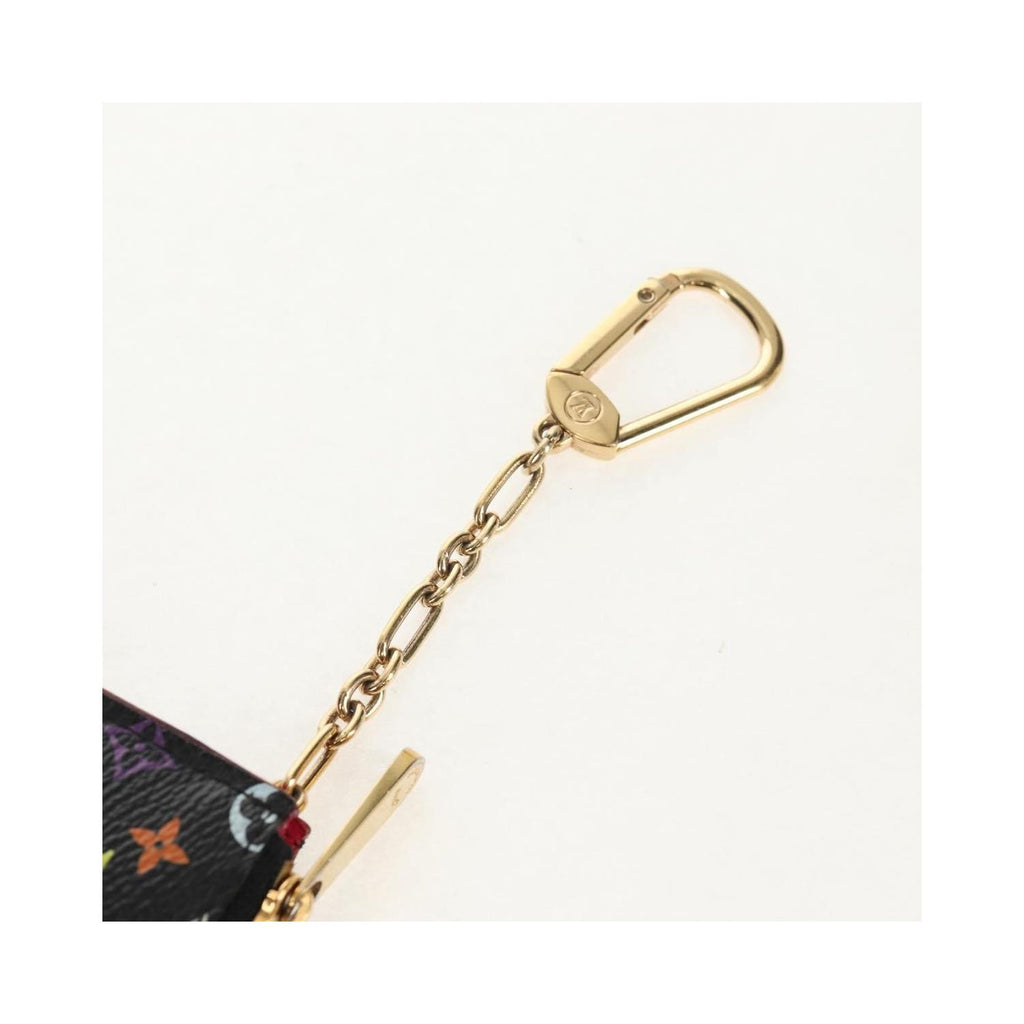 Louis Vuitton - Portamonete Pochette Clés NM in tela - Nero
