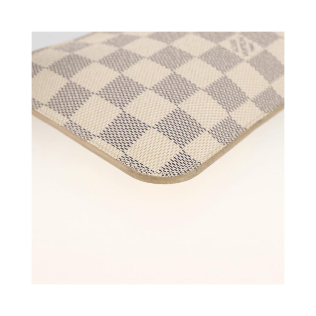 Pochette Louis Vuitton Neverfull Pochette Small Toile - Blanc