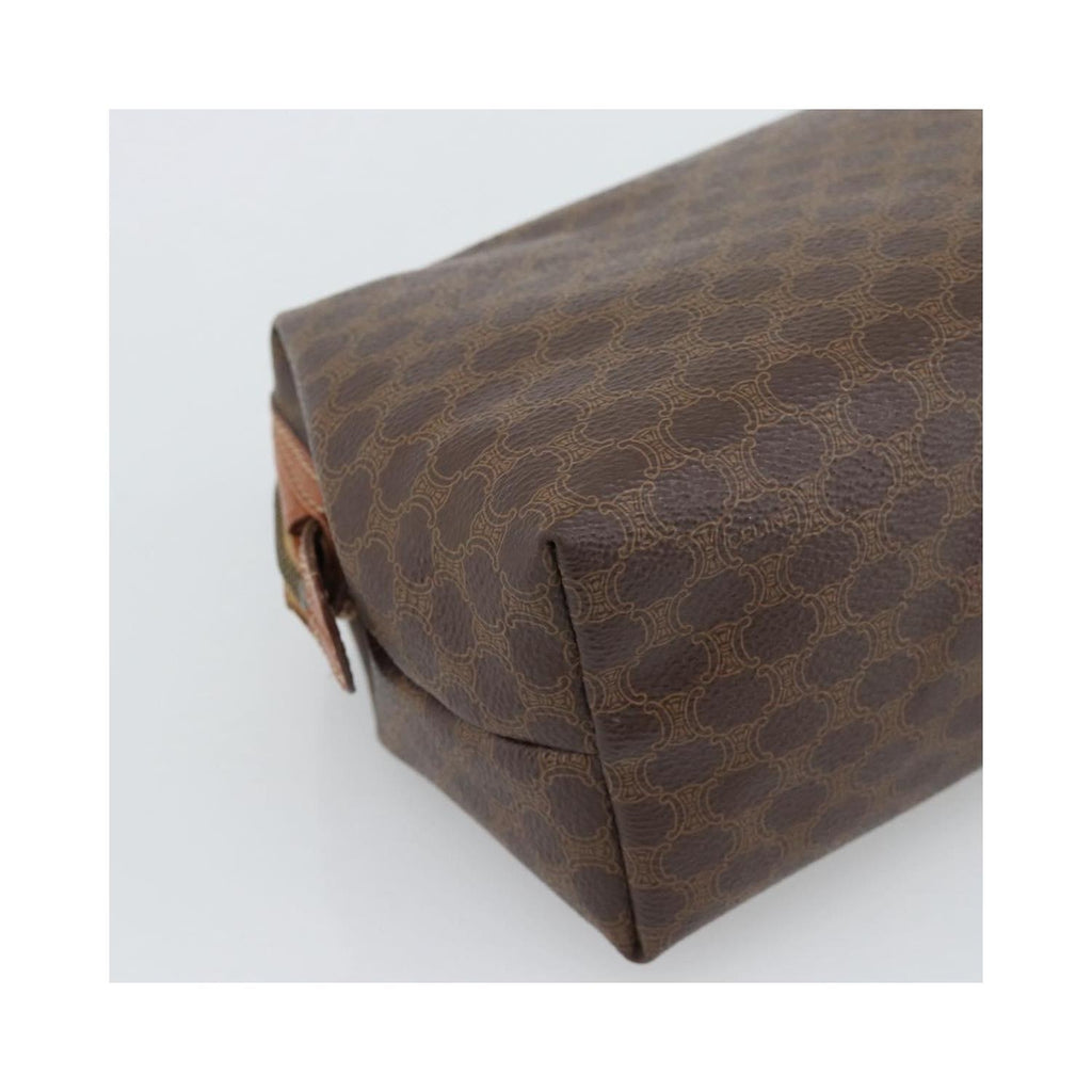 Pochette Celine C Macadam Toile - Marron