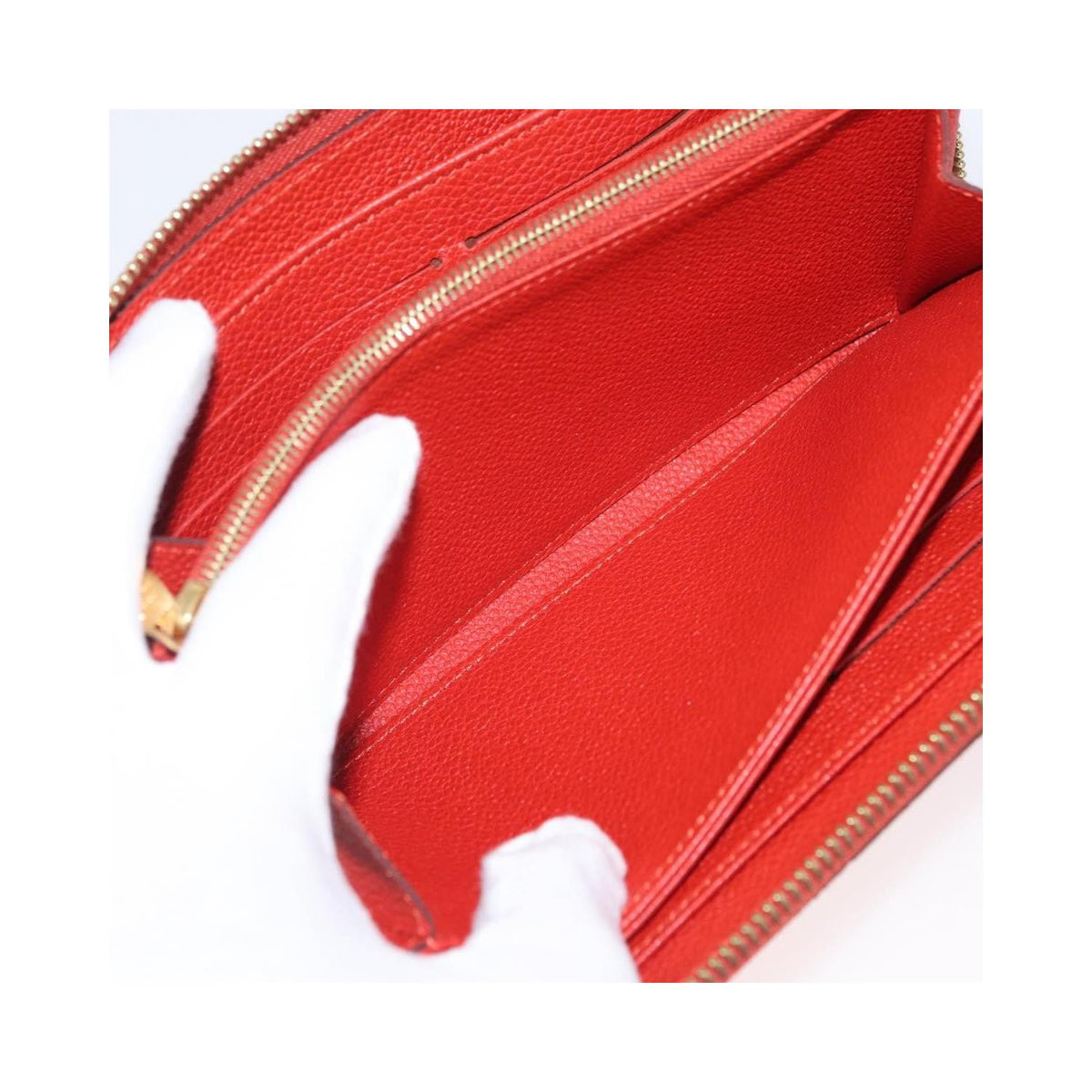 Portefeuille Louis Vuitton Portefeuille Zippy Monogramme Empreinte Cuir - Orange