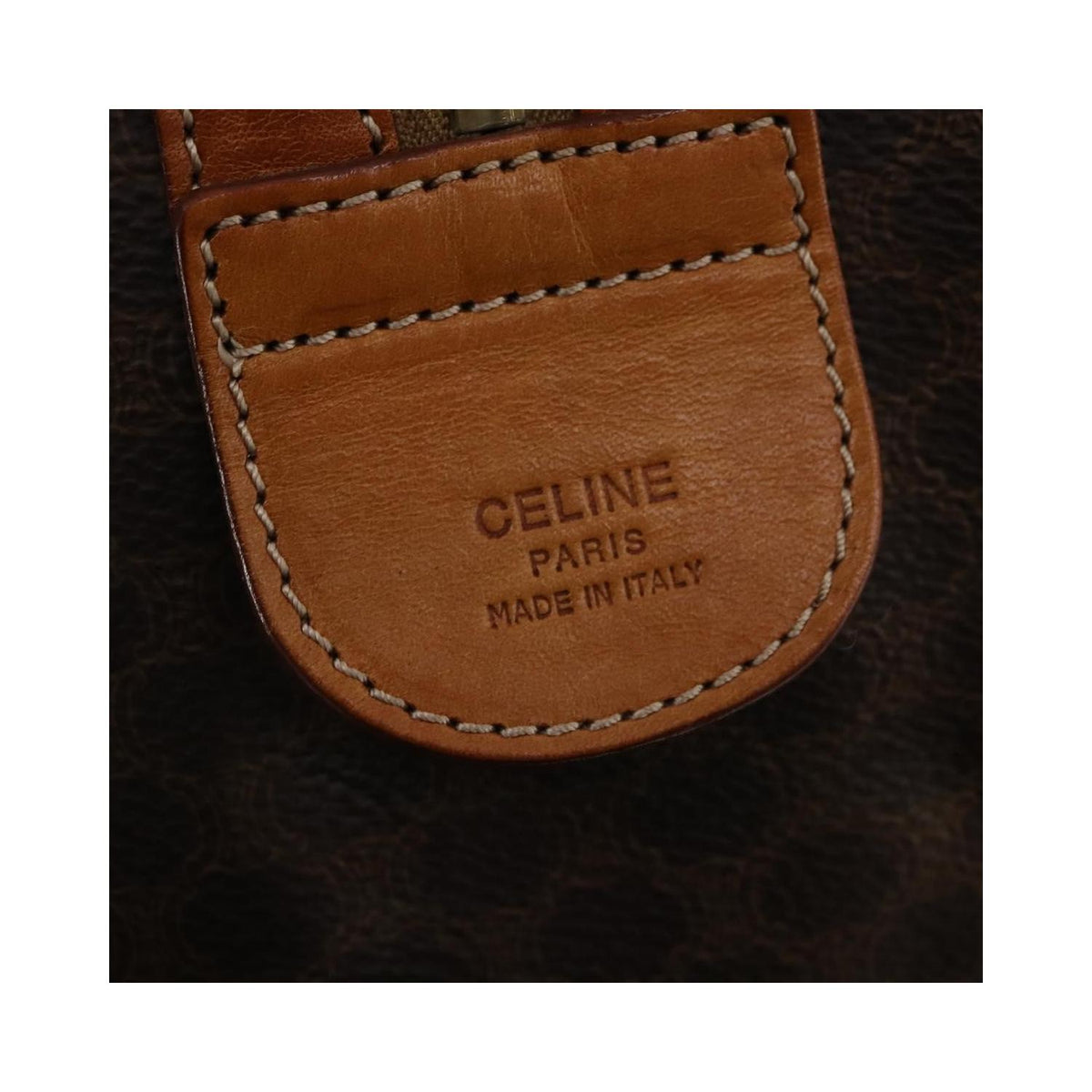Sac À Main Celine Boston Large Pvc - Marron