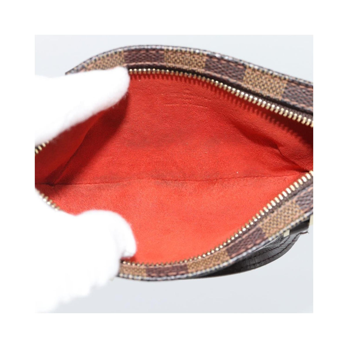 Pochette Louis Vuitton Manosque Pochette Gm Toile - Marron
