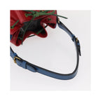 Sac Porté Épaule Louis Vuitton Tricolor Noe Handbag Large Cuir - Rouge