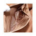 Sac Celine Macadam Shoulder Bag Toile - Beige