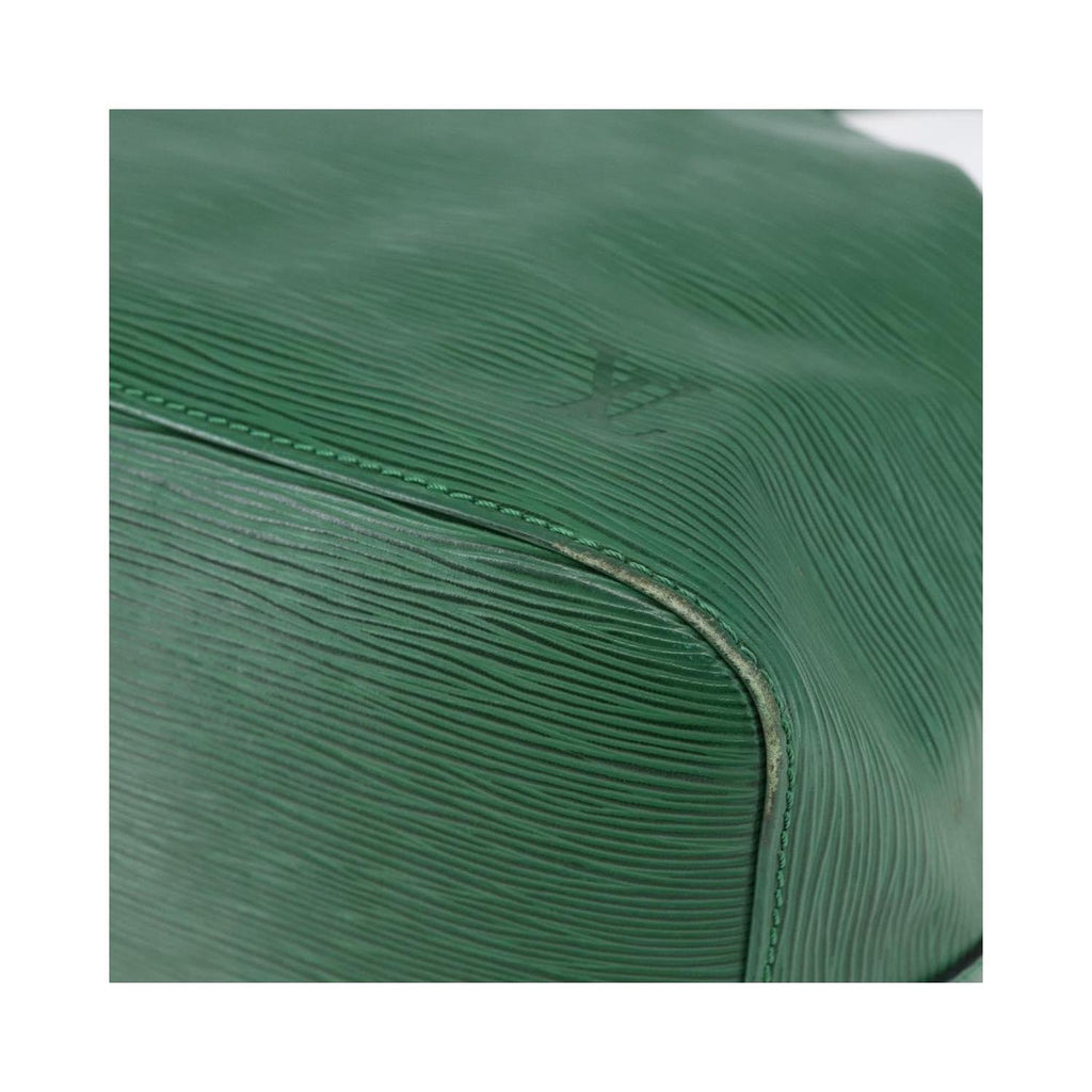 Sac Porté Épaule Louis Vuitton Petit Noe Handbag Medium Cuir - Vert