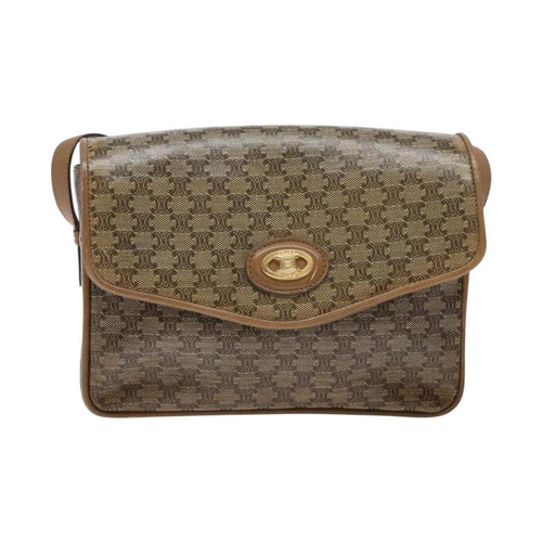 Celine Macadam Shoulder Bag PVC Leather Product Image