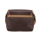 Sac Porté Épaule Celine Macadam Medium Toile - Marron