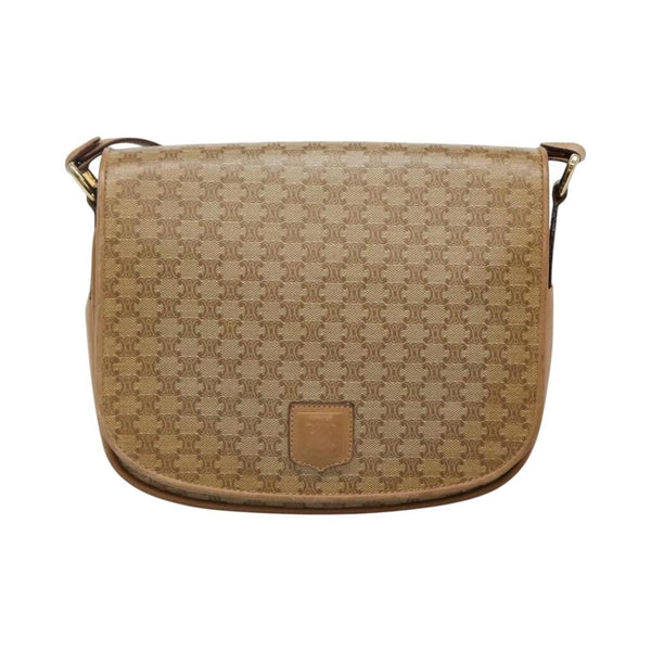 Bolso de hombro Celine Vintage Macadam Lona y cuero Imagen del producto