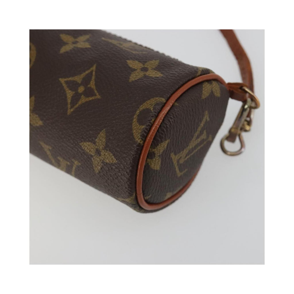 Pochette Louis Vuitton Pochette Papillon Unique Toile - Marron