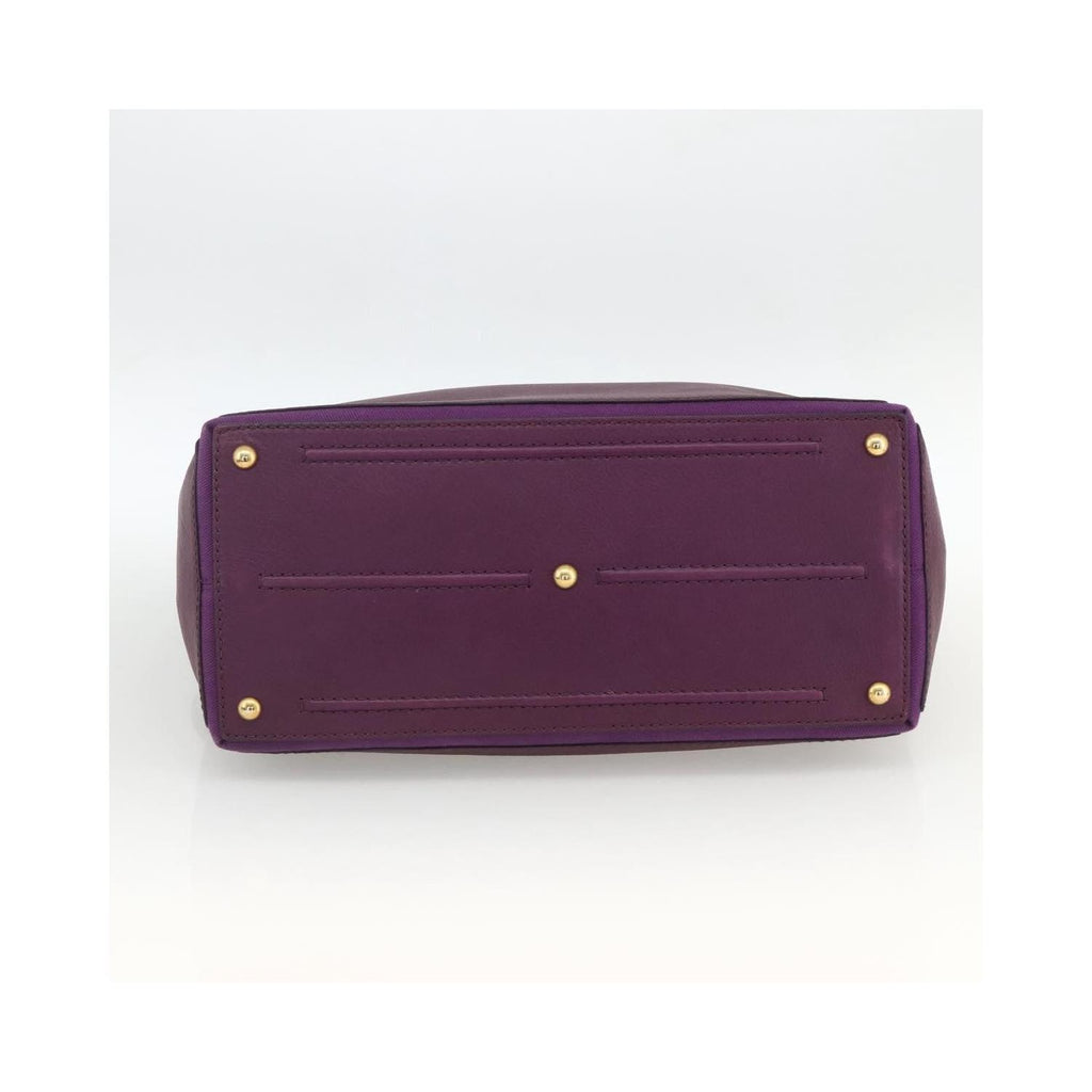 Cabas Saint Laurent Bicolor Muse Two Cabas Cuir - Violet