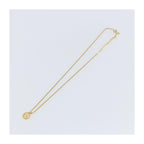 Christian Dior CD Round Pendant Necklace Metal Product Image