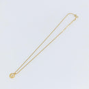 Christian Dior CD Round Pendant Necklace Metal Product Image