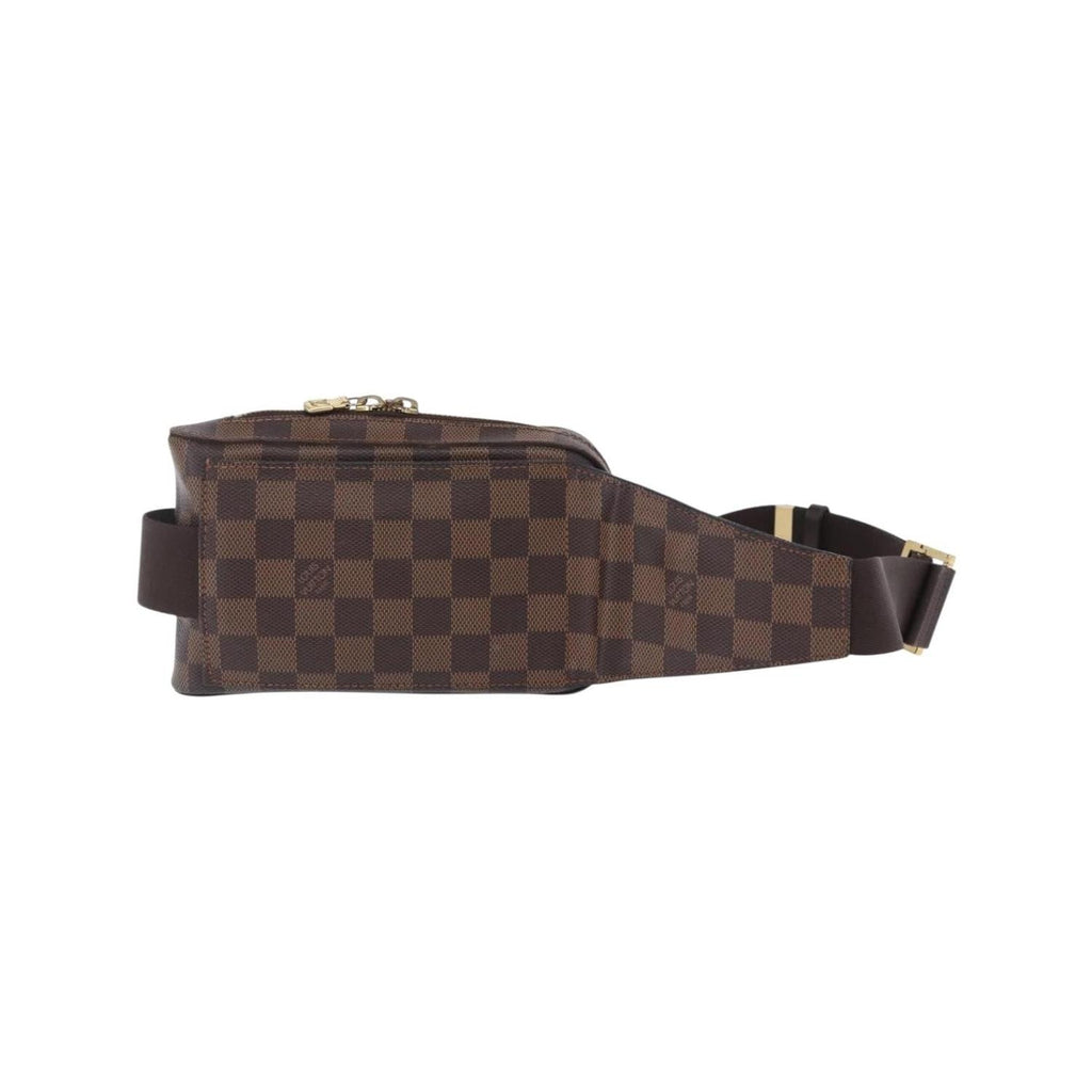 Sac Porté Épaule Louis Vuitton Geronimos Waist Toile - Marron