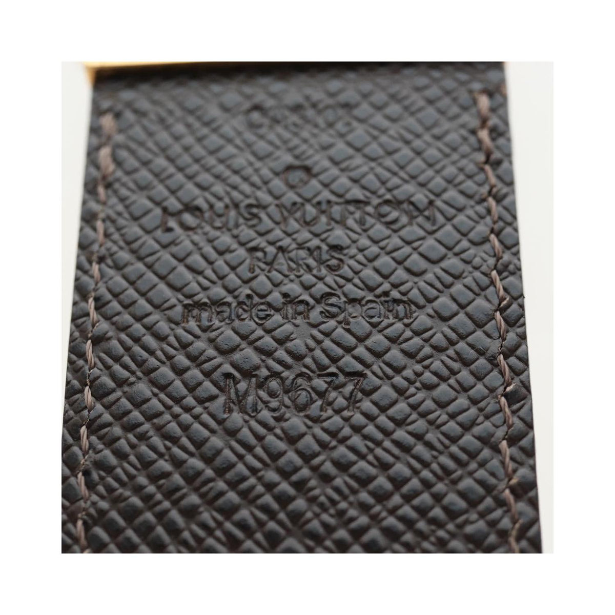 Ceinture Louis Vuitton Inventeur Belt Medium Toile - Marron