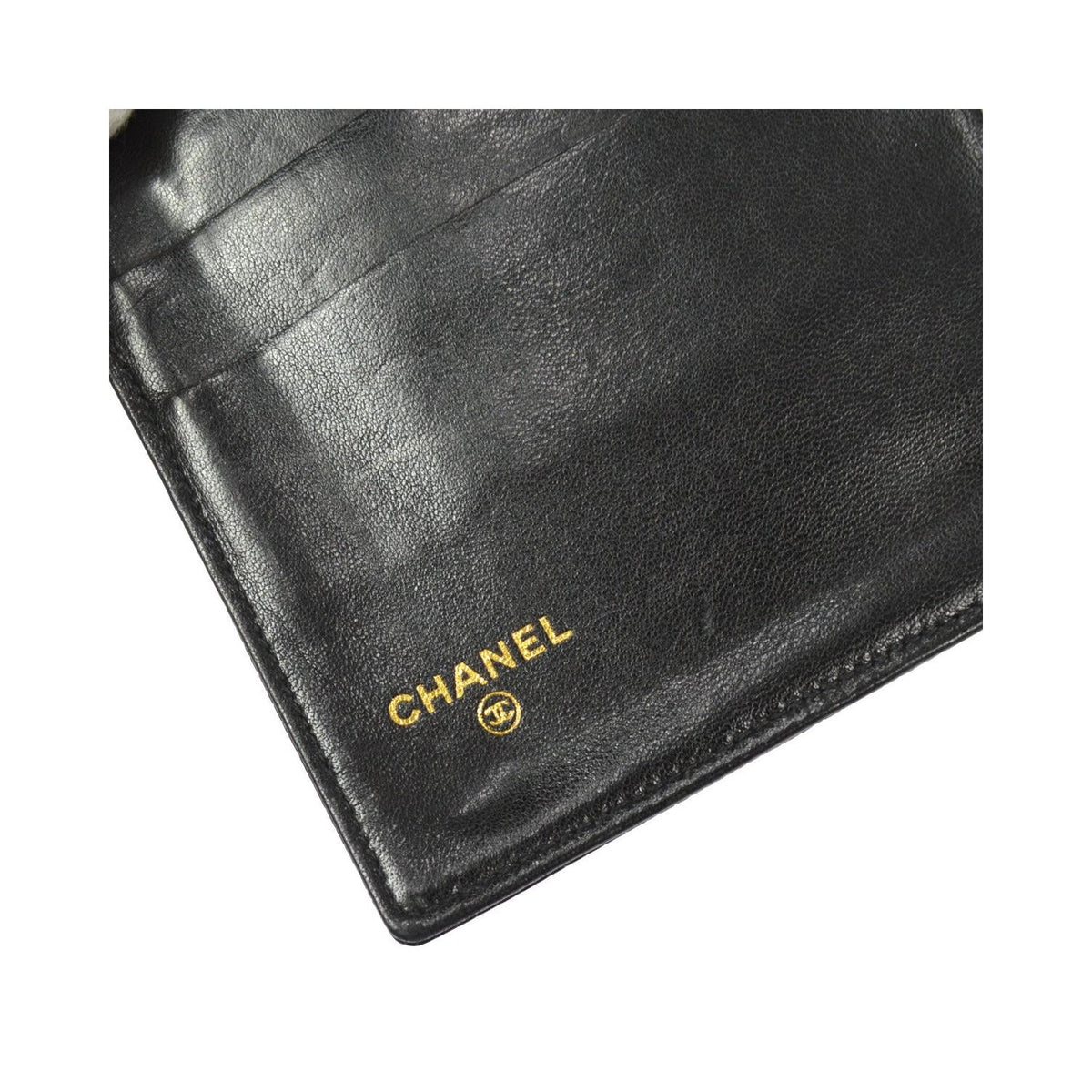 Portefeuille Chanel Timeless Cc French Long Cuir - Noir