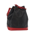 Sac Porté Épaule Louis Vuitton Bicolor Noe Handbag Large Cuir - Noir