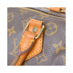 Borsa a mano Louis Vuitton Speedy 30 in tela - Marrone