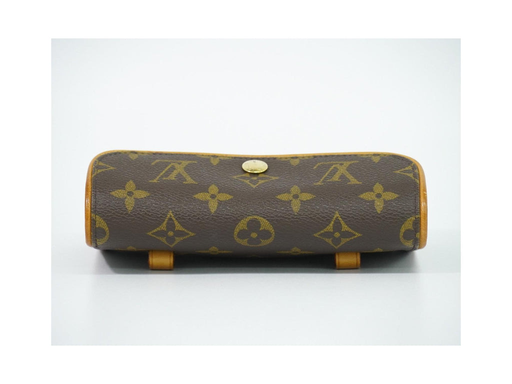 Pochette Louis Vuitton Florentine Pochette Toile - Marron