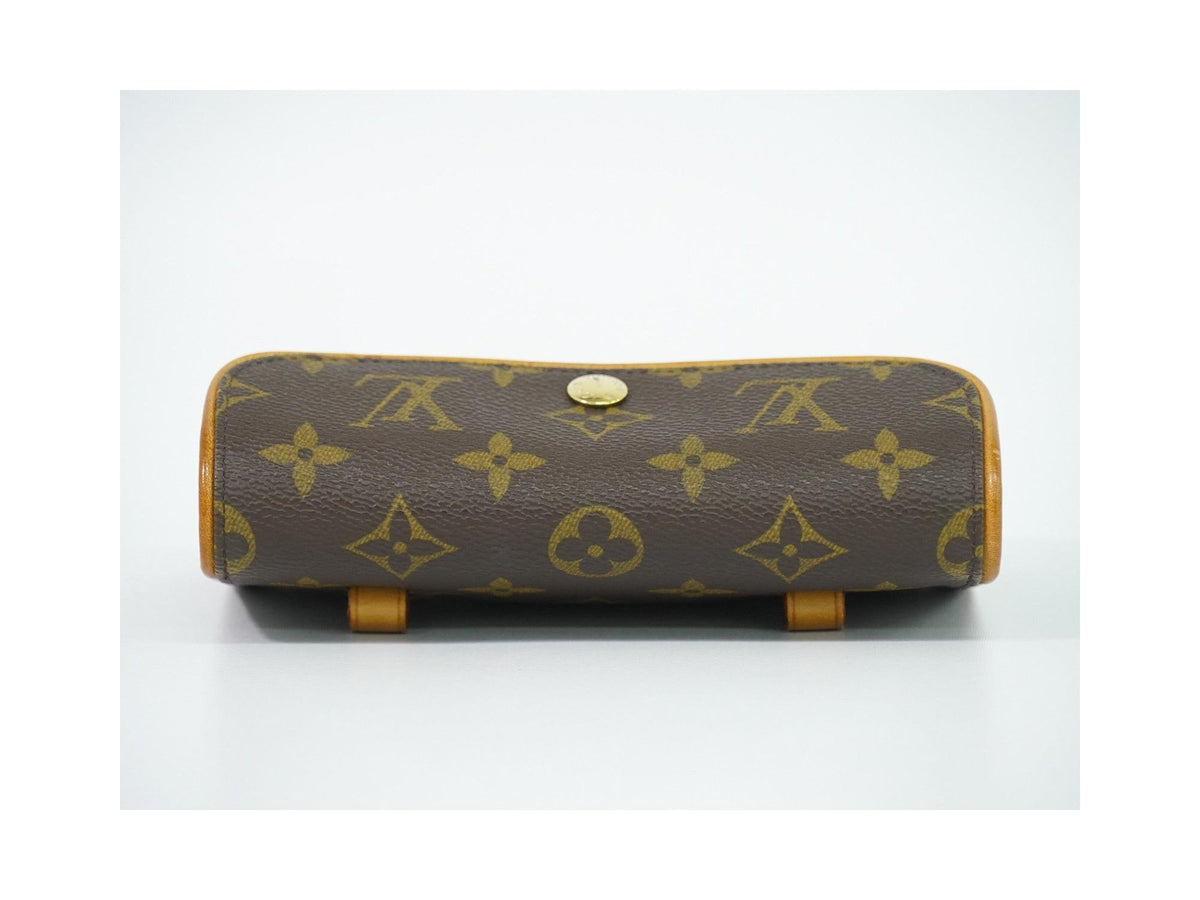 Pochette Louis Vuitton Florentine Pochette Toile - Marron