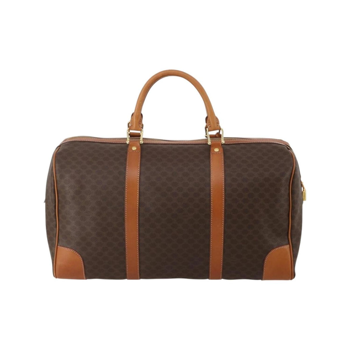 Sac À Main Celine Boston Large Pvc - Marron