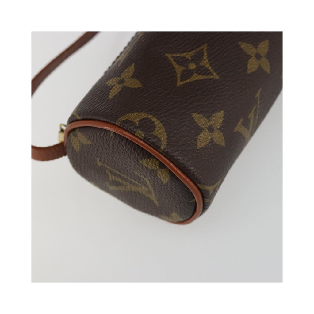 Pochette Louis Vuitton Pochette Papillon Unique Toile - Marron