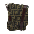 Fendi Flat Messenger Bag Zucca Canvas Product Image