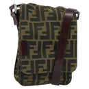 Fendi Flat Messenger Bag Zucca Canvas Product Image