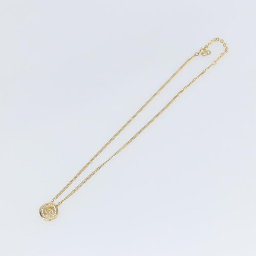 Christian Dior CD Collar con colgante Metal y cristales Imagen del producto