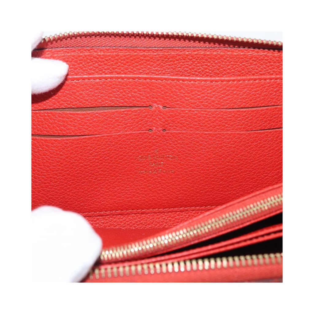 Portefeuille Louis Vuitton Portefeuille Zippy Monogramme Empreinte Cuir - Orange