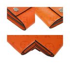 Portefeuille Louis Vuitton Discovery Compact Cuir - Orange