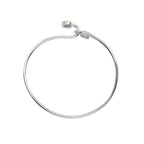 Bracelet Tiffany & Co. Double Heart Lock Bangle Bracelet Silver - Argent