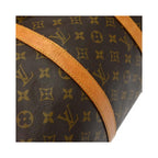 Louis Vuitton Keepall Bandouliere 50 Canvas Travel Bag - Brown