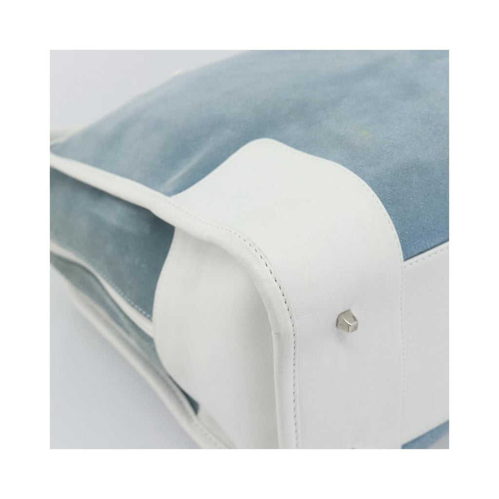 Sac À Main Loewe Amazona 28 Daim - Bleu