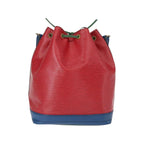 Sac Porté Épaule Louis Vuitton Tricolor Noe Handbag Large Cuir - Rouge