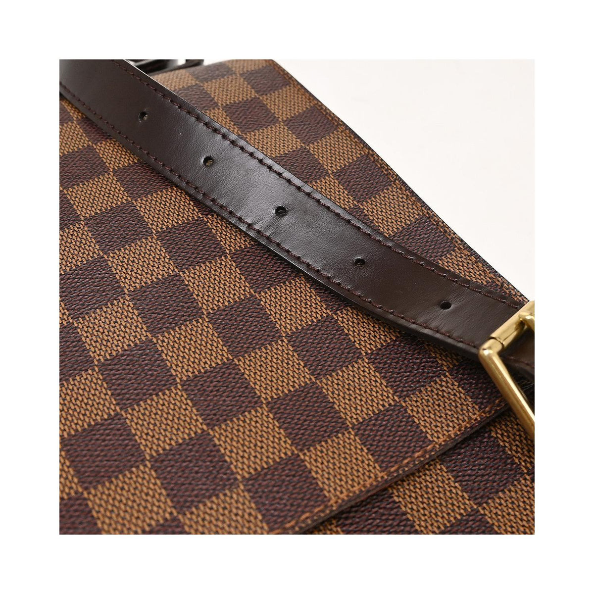 Louis Vuitton - Borsa a spalla Portobello Messenger in tela - Marrone